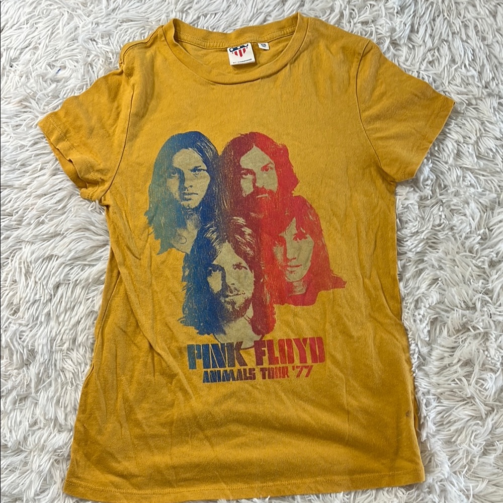 Junk food Pink Floyd animals shirt XS